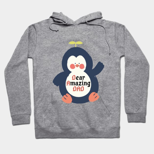 Dear amazing dad Hoodie by houdasagna